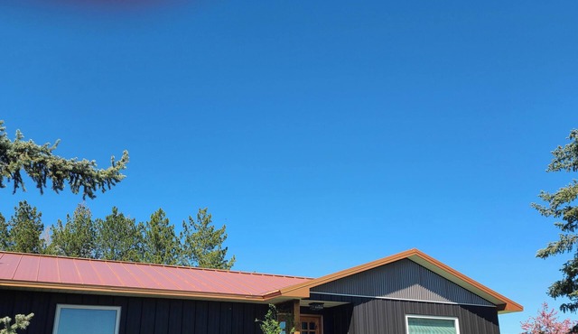 Dog-friendly home on 2 acres with mtn. views, close to town; all new inside