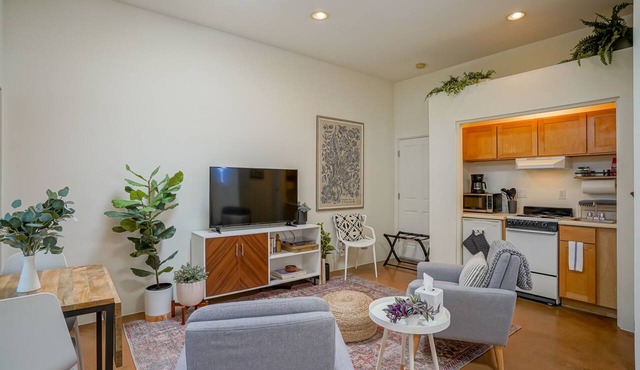 Downtown Modern Studio, centrally located