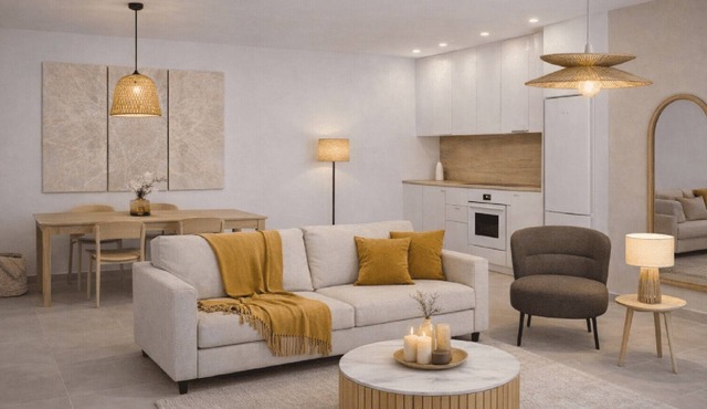 Enjoy an exceptional location in a new residence with 14 apartments.