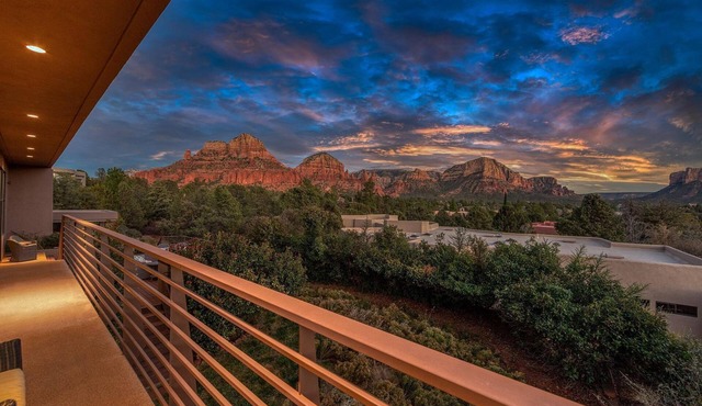 Epic Red Rock Panoramas Featuring Cathedral Rock