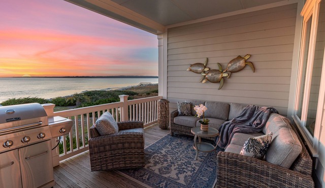 Experience Seabrook Island bliss, Expansive ocean views, Dolphin lovers oasis