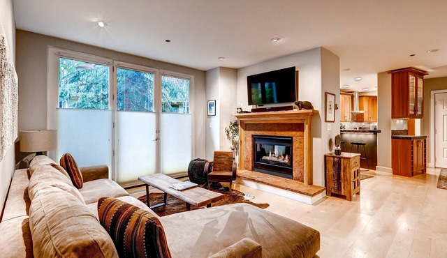 Fireplace & Private Balcony | Pool & Hot Tub