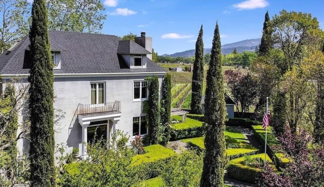 French Provencal Chateau in the Heart of Napa