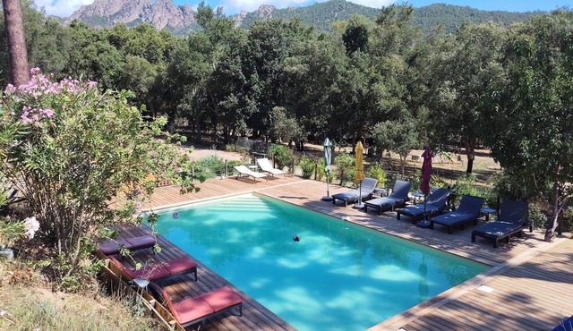 Garden apartment in the heart of nature 10 min from the beach and 5 min from the river