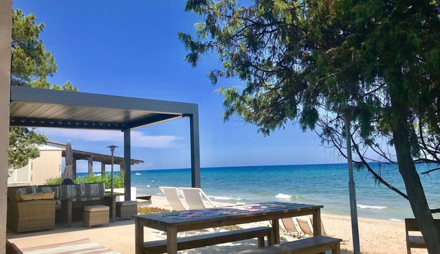 Ghisonaccia Plage-Bungalow 42 feet in the water - (casamarina2a. Com)