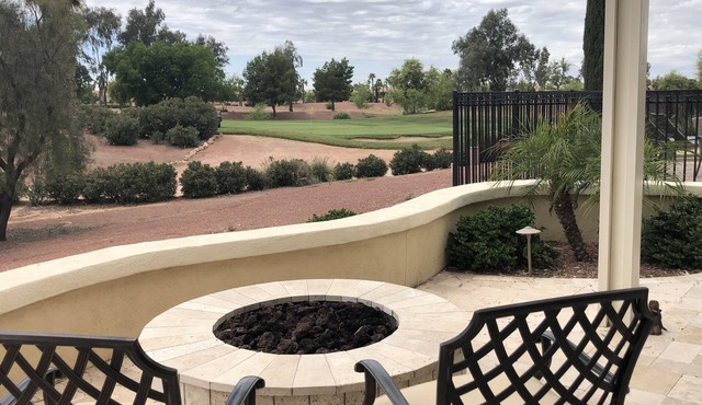 Golf Course See and go to the clubhouse