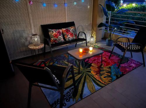 Grand T2 terrasse 27m2 plein sud Folelli centre
