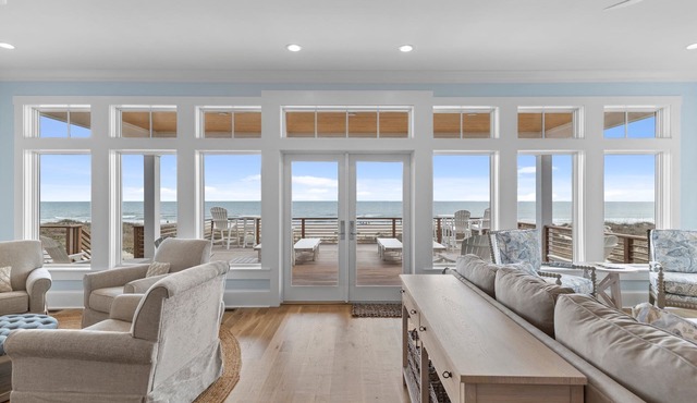 Happy Ours- Oceanfront Home with Private Heated Pool & Elevator in Atlantic Beach, NC