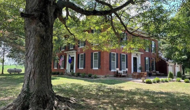 Historic Bland-Overall home on 508 private acres. Blue Oval/Etown Sports Complex