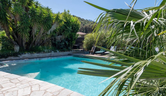 Holiday Home 'Saint Florent' with Mountain View, Private Garden and Wi-Fi