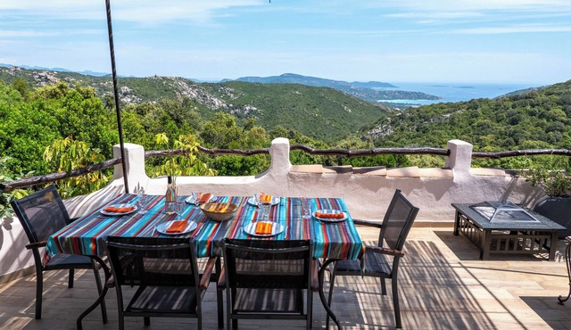 House & private pool panoramic sea view 6p PMR