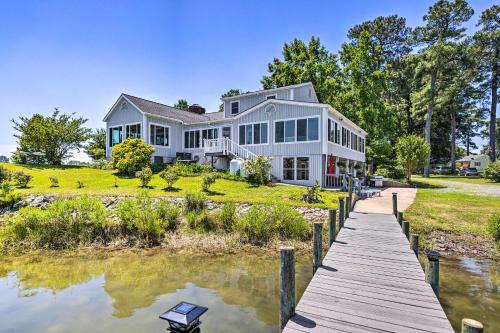 Idyllic Waterfront Home w/Game Room & Dock
