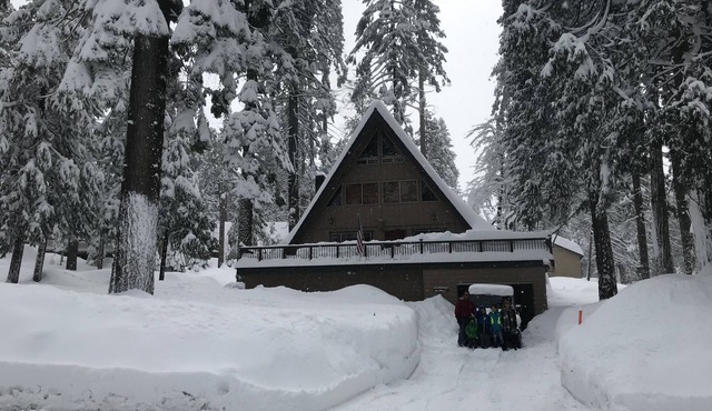 Inviting 3-Level A-frame Cabin with Spacious Deck, Amenities, Great Location