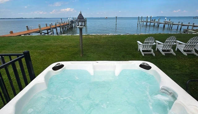 Kent Island Waterfront | Pool | Hot Tub