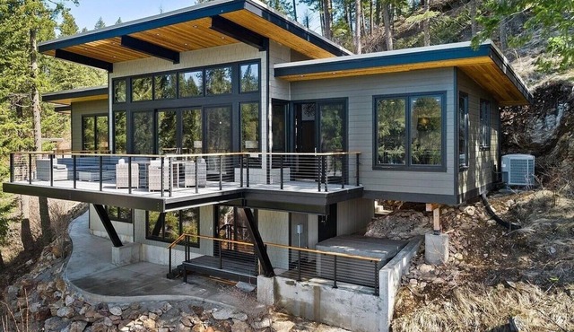 Lake Front Home with two boat slips