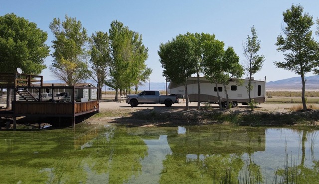 Lake Olancha RV site No.1 DEATH VALLEY Passageway