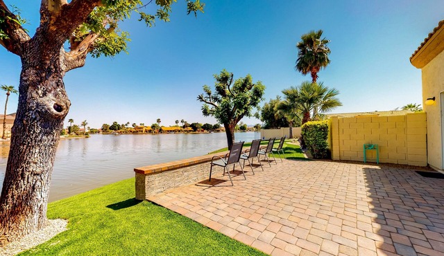 Lakefront home with private pool, kayak, cornhole, & pool table