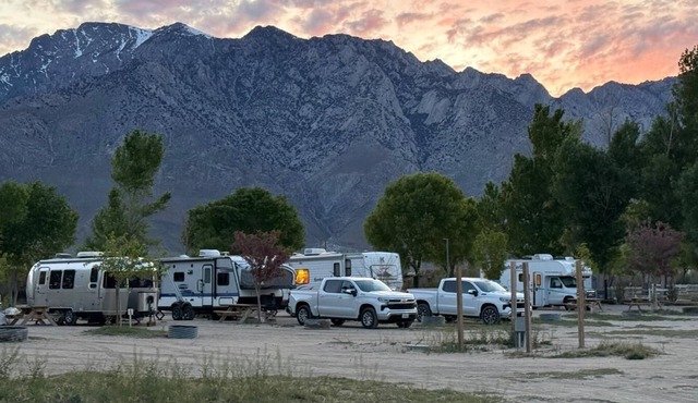 Lakeside Camping RV Spot #10 Near Death Valley