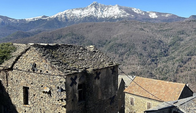 Large apartment in a village house in Haute-Corse