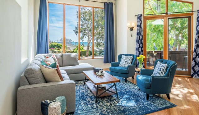 Large Home with Ocean Views & Hot Tub!