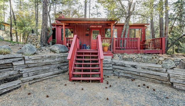 Little Red Cabin in the Woods