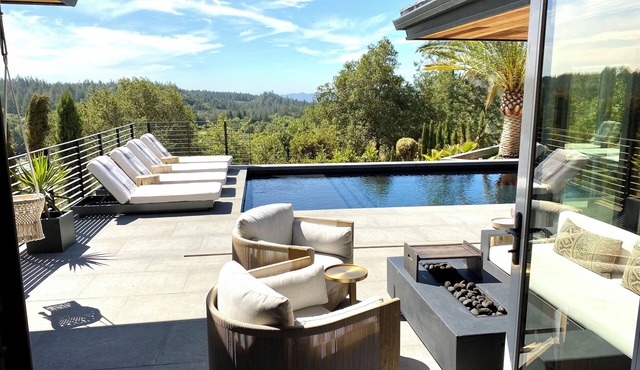 Luxury Designer Home with Pool, Spa, and Napa Valley Views
