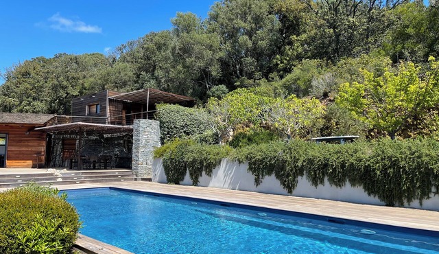 Magnificent villa with sea and mountain views in Porto-Vecchio