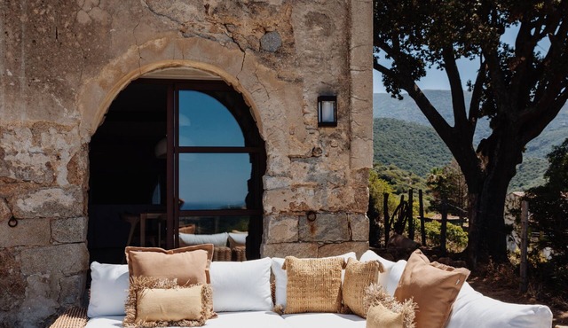 Maison vue sur le Golf du Valinco