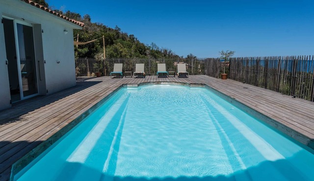 Mare è Machja RDC Sea view - Heated swimming pool - 6 people