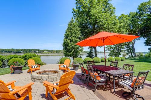 Maumee River Retreat! Apt w/Fire Pit + Patio