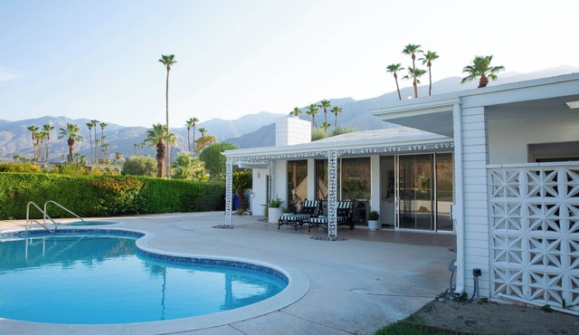 Meticulously styled Palm Springs midcentury gem nestled in Indian Canyons.