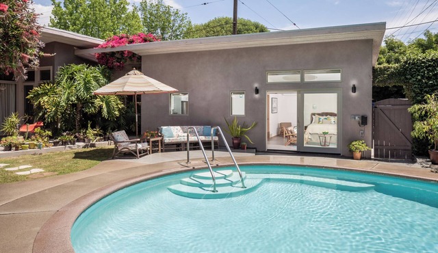 Mid-Century Mod Studio and Pool