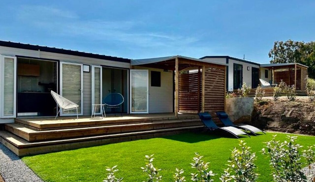 Mobile home 5 minutes from the beach
