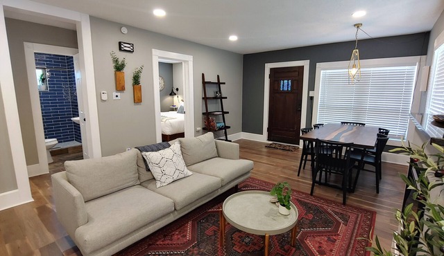 Modern Adobe-Style Retreat Between Downtown & Old Town Albuquerque