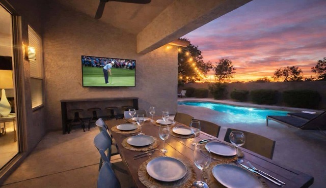 Modern Chandler Home - Heated Pool, Golf, Fire Pit