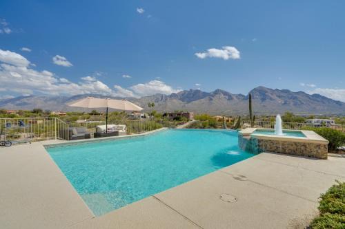 Near Trails: Luxe Mountain-View Retreat in Tucson!