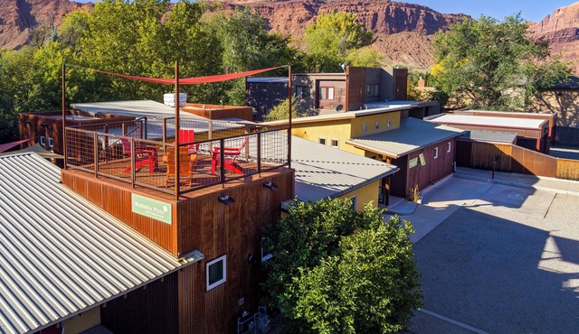 New Listing! Moab Group Retreat | 4 Private Units | Downtown Location