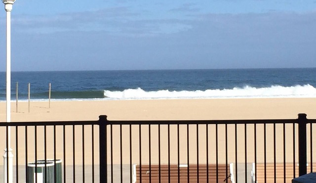 Ocean Front 1st Floor walkout to 25'x50' deck on the Boardwalk/Beach at 4th St