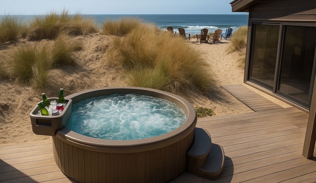 Oceanfront Retreat Pajaro Dunes Beach, crashing wave views, private beach