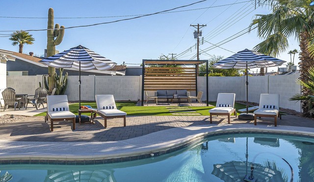 Old Town Retreat Luxe Pool & Outdoor Space for Relaxing Getaways