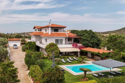 Olive Grove 4BR 3BA Pool Villa near Athens Airport