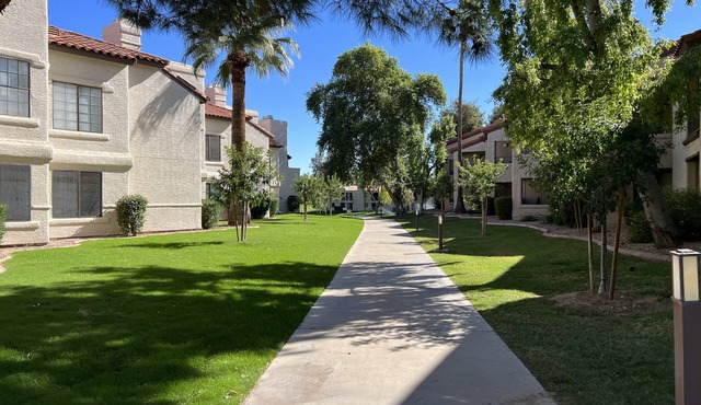 Outstanding, updated First Floor 2B Condo Backing Up To Green Belt