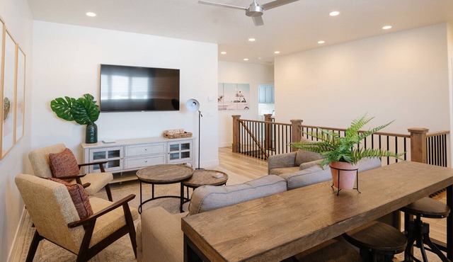 Palm Springs Heaven With Fire Pit and Game Table | Modern Desert Gem Townhome with Pool