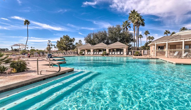 Patio & Grill! Resort-Style Sun Lakes Escape