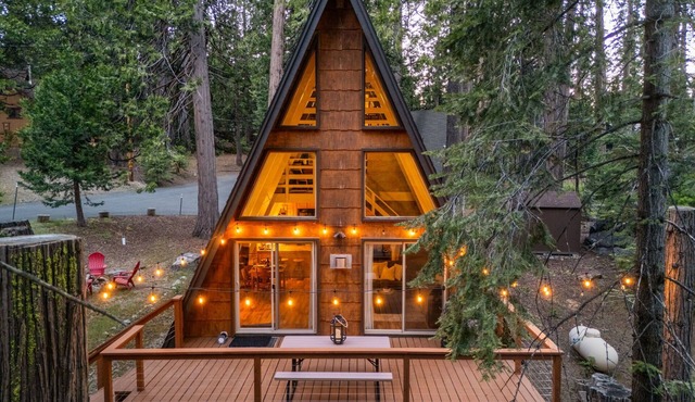 Pine Haus-Remodeled Family A-Frame