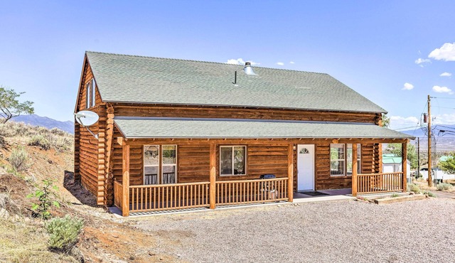 Pioche Family Cabin w/View - Walk to Main St!