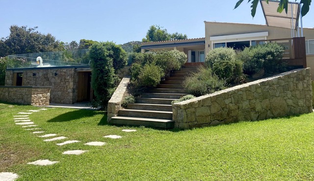 POMOTION JULY - Beachfront villa with pool - Corse-du-Sud