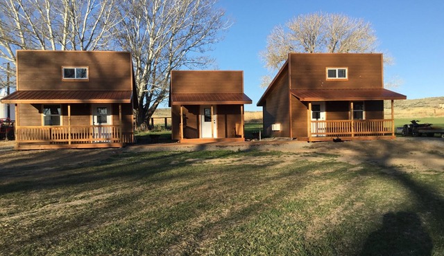 Private and quiet setting at the foot of the Big Horn Mountains
