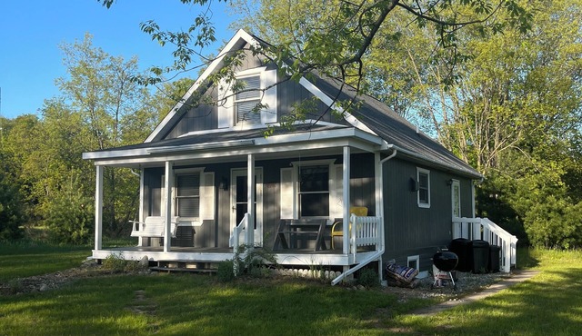 Quiet and charming, views of historic Leelanau county, close to beaches