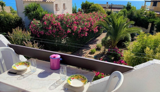 Quiet apartments 50m from a sandy beach (barbecue, garden, terrace)